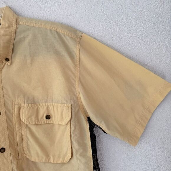 Mossy Oak Men’s Shirt Yellow Camo Mesh Side SZ L - Picture 6 of 15